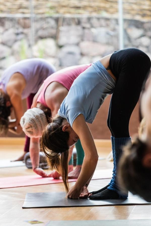 Munay Sonqo Retreat & Yoga Center Hotel Calca Buitenkant foto